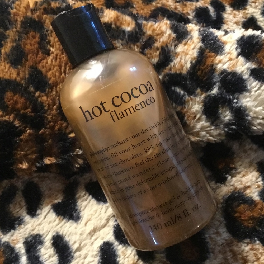 Philosophy Hot Cocoa Flamenco, 3 in 1 shower gel. Extremely rare.